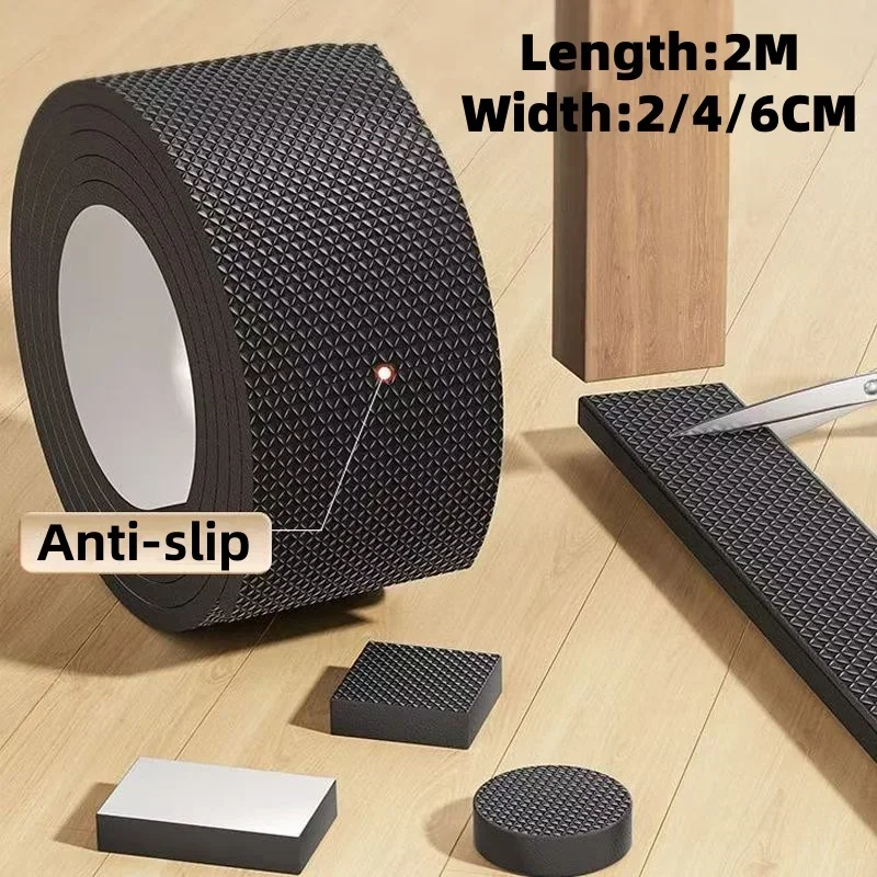 Furniture Hardware Feet - 滑り止め家具パッド 自己粘着性ゴム製家具脚保護材 重荷重対応床保護材 椅子、テーブル、ソファ、床用