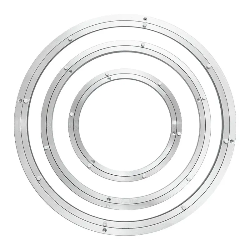 Furniture Hardware In China - 直径14～100cmのアルミ合金製回転式レイジースーザンオーガナイザー、テーブル用ターンテーブルハードウェア