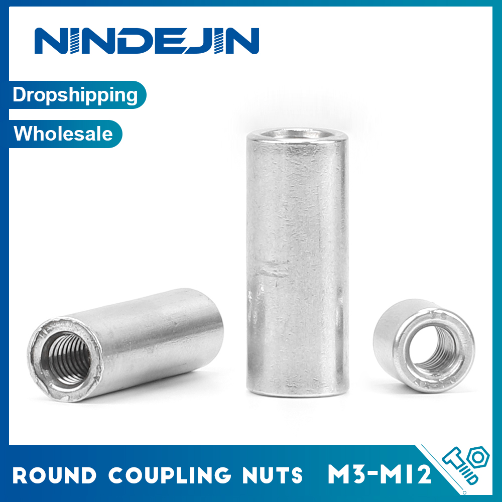 Cam Lock Nut - 1-5 個ラウンドカップリングナットステンレス鋼 M3 M4 M5 M6