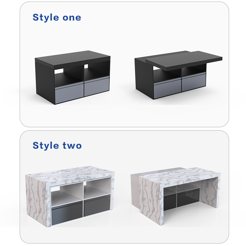 電動式オープンキッチンテーブル伸縮スライドアイランドスライド - Furniture Hardware In China のレビューと価格