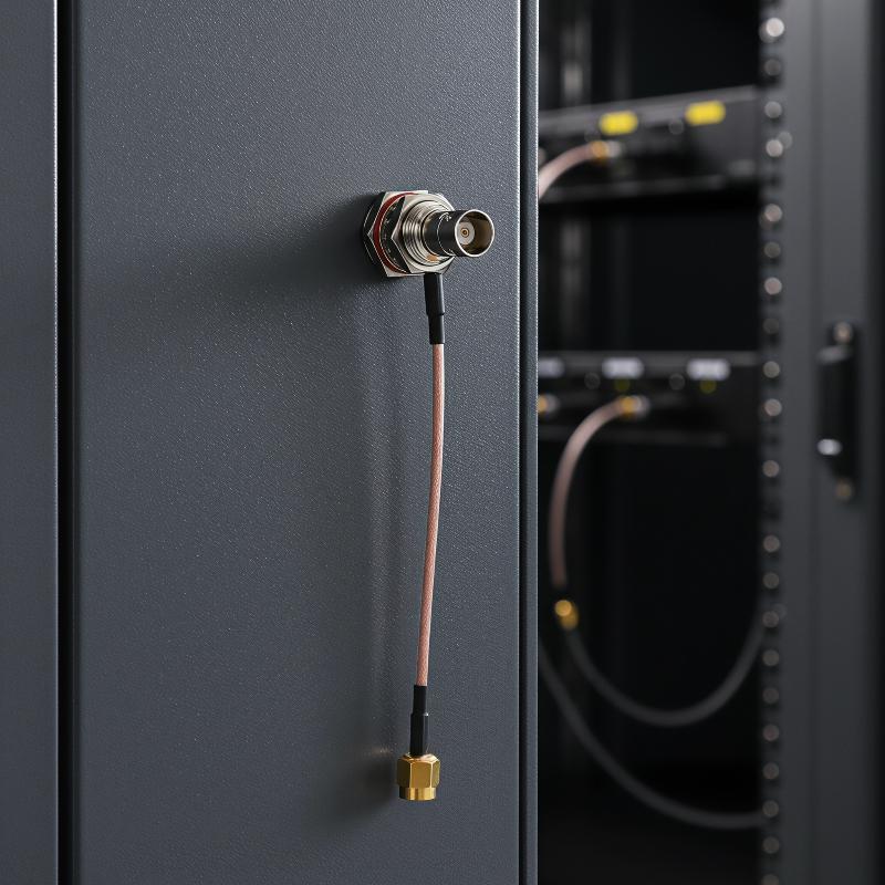 SMA-BNC変換アダプター 1個 RP-SMA オス/メス - Cam Lock Nut のレビューと価格
