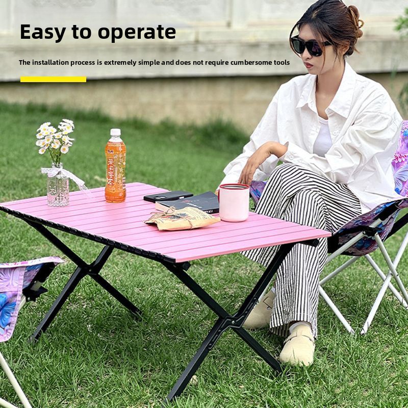 屋外折りたたみ式クロスレッグポータブルエッグロールテーブル、 - Furniture Hardware Feet のレビューと価格