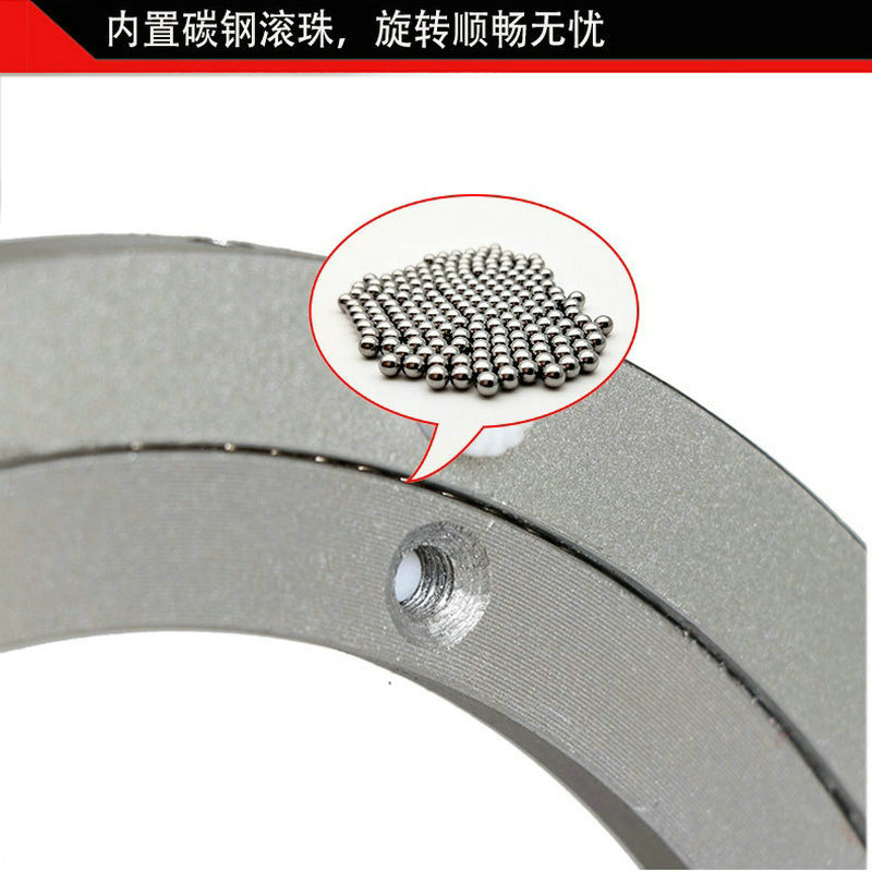本社ネジ固定不正ラウンド回転スイベルプレートアルミ合金回転ベ - Furniture Hardware In China のレビューと価格
