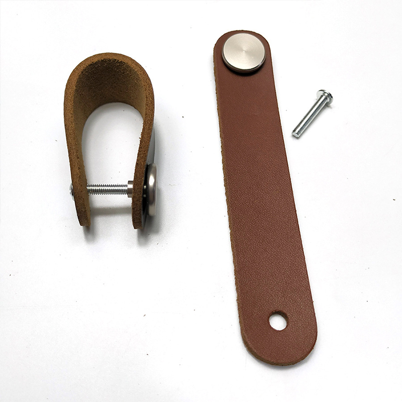 革ノブキャビネットワードローブ家具ドアプル荷物ハンドルハード - Furniture Hardware In China のレビューと価格