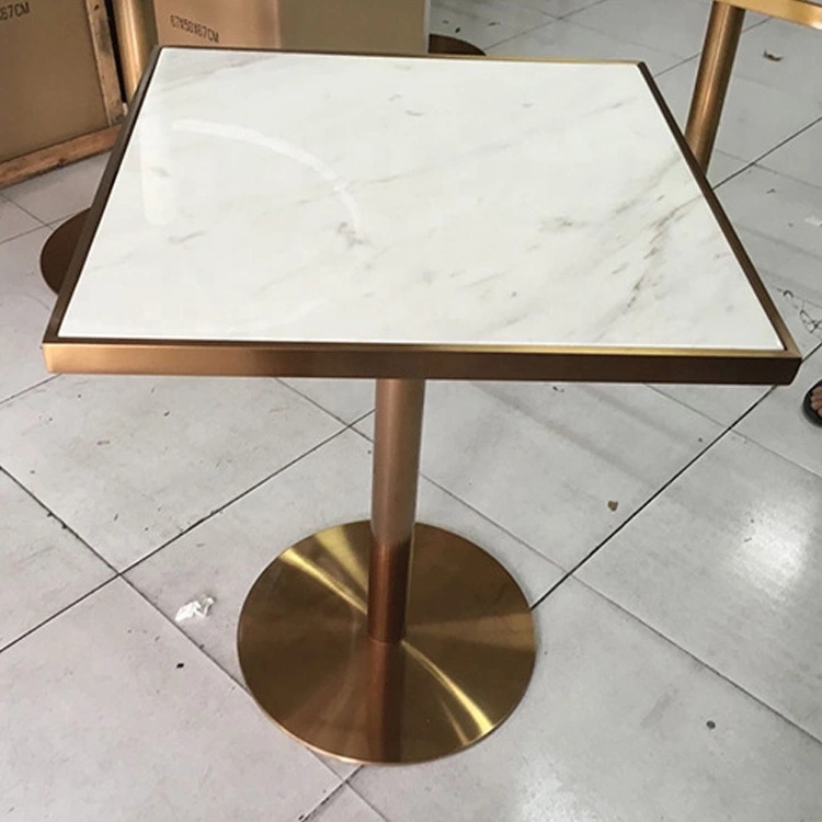 エレガントな丸型金具のステンレス製ティーコーヒーテーブル、大 - Furniture Hardware In China のレビューと価格